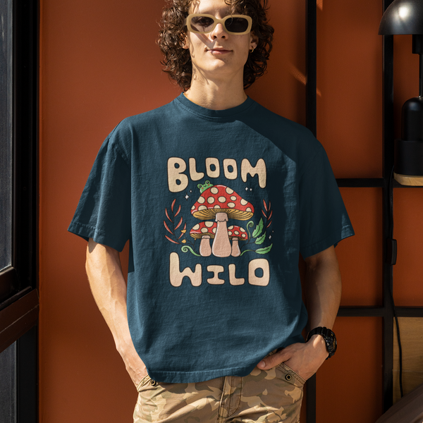 Bloom Wild Unisex Oversized T-shirts