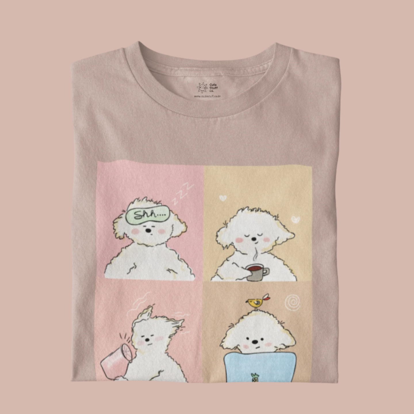 Fluff Ball Regular Fit T-shirts- UNISEX