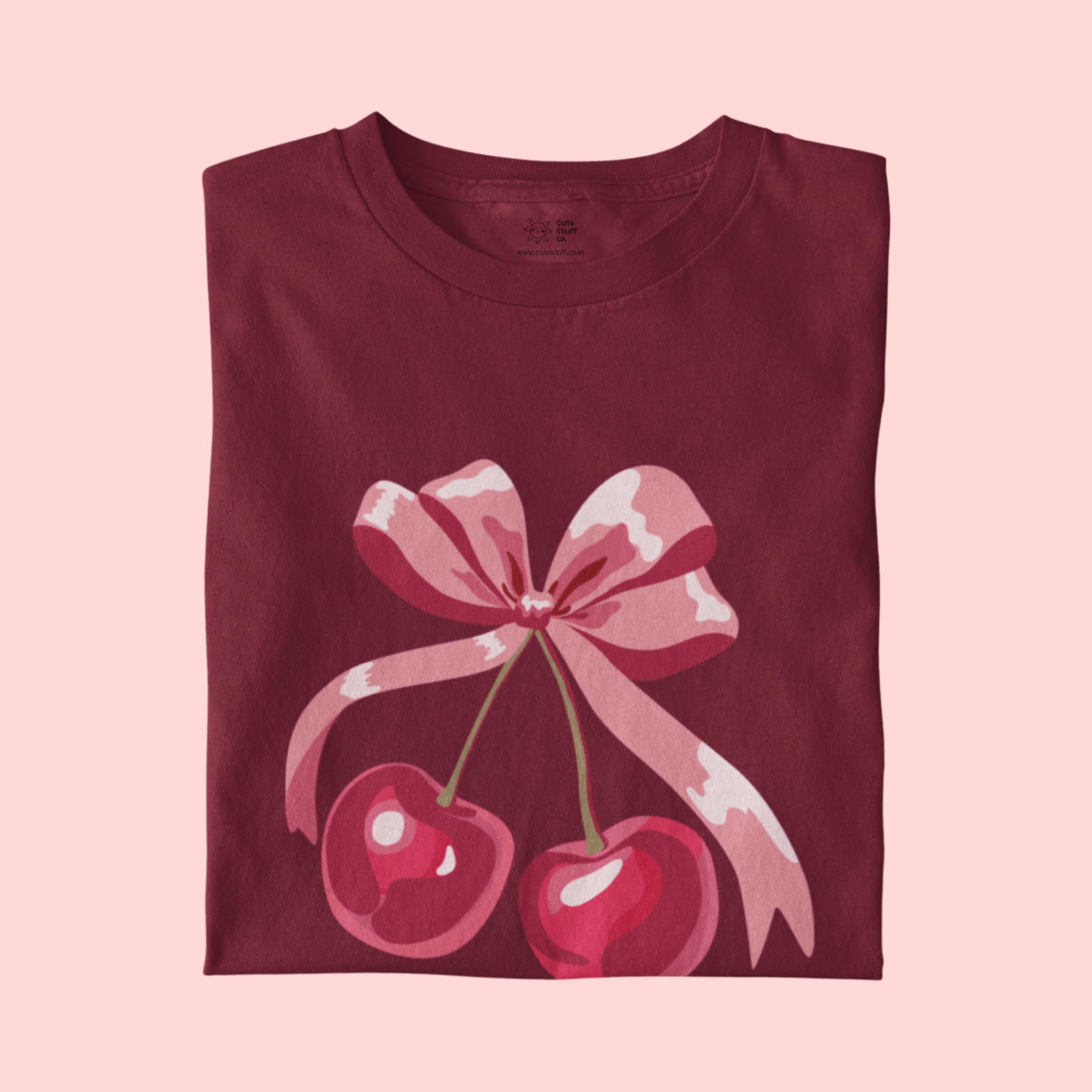 Bow And Cherry T-shirts