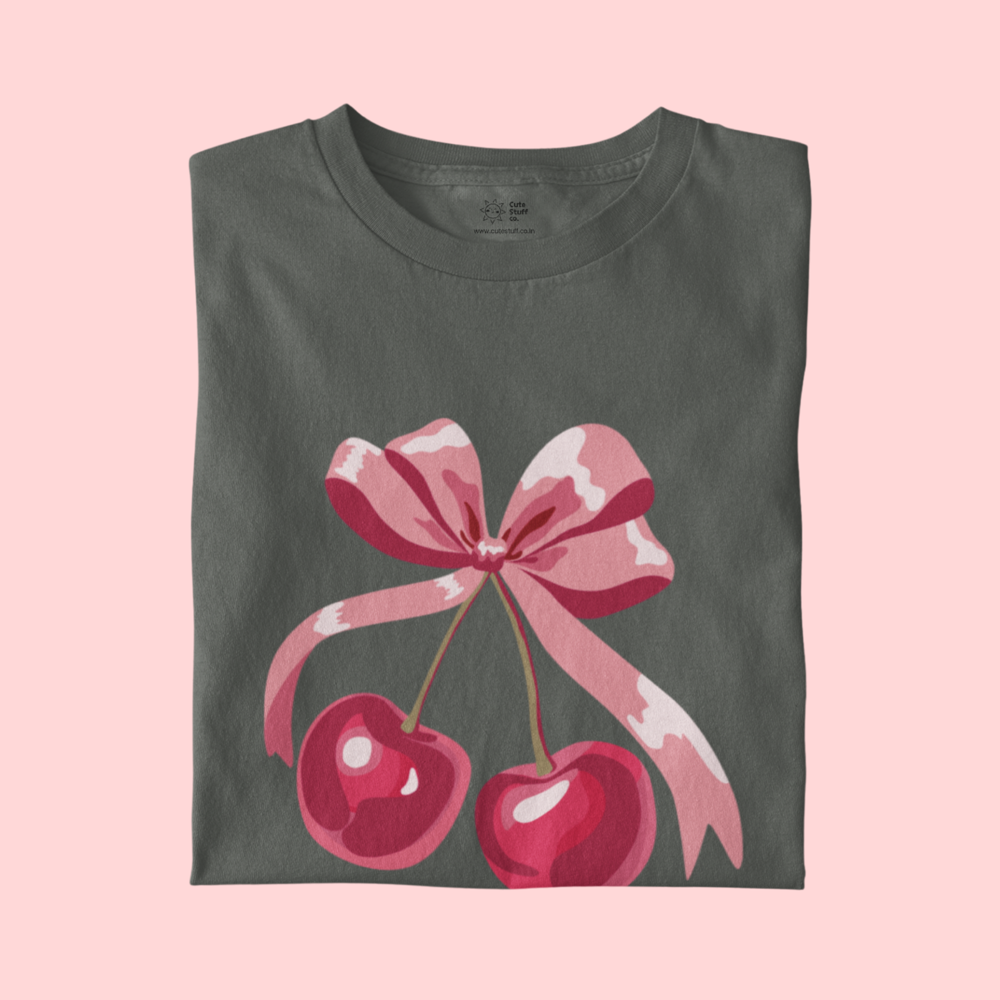 Bow And Cherry T-shirts