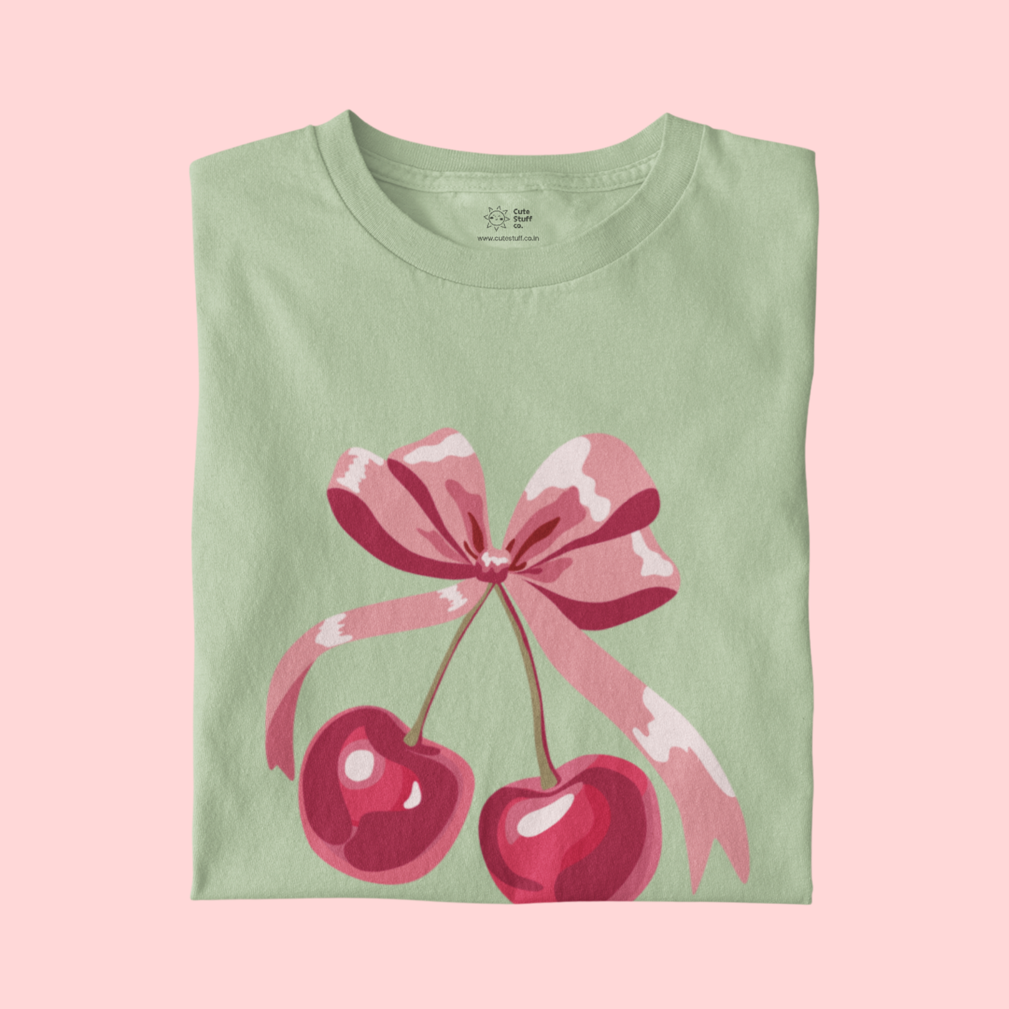 Bow And Cherry T-shirts