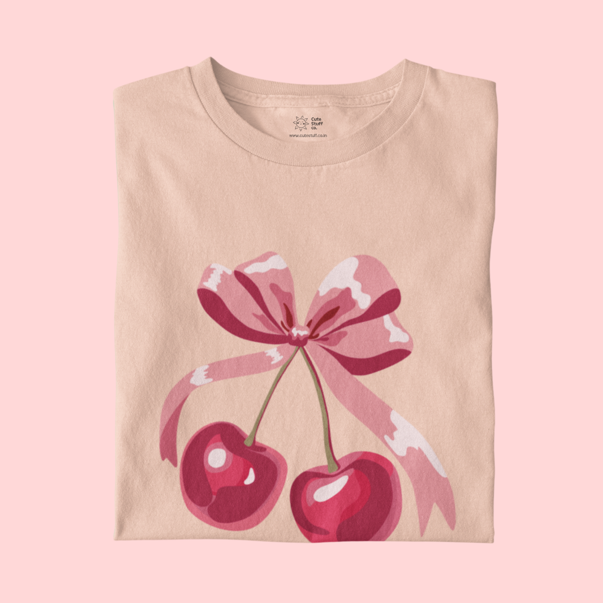 Bow And Cherry T-shirts