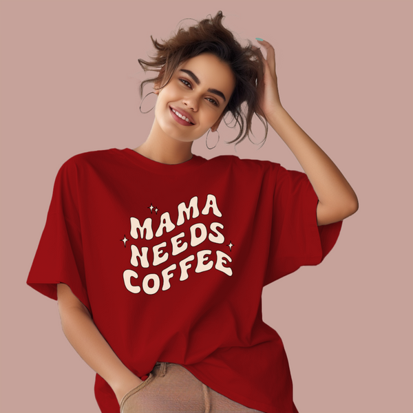 Coffee Mama Oversized T-shirts
