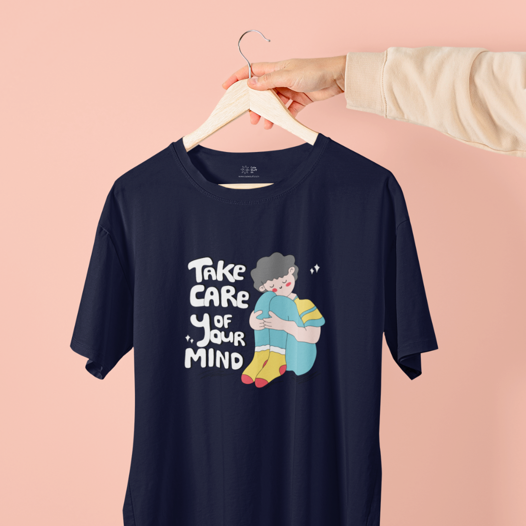 Take Care Of Your Mind Unisex Oversized T-shirts