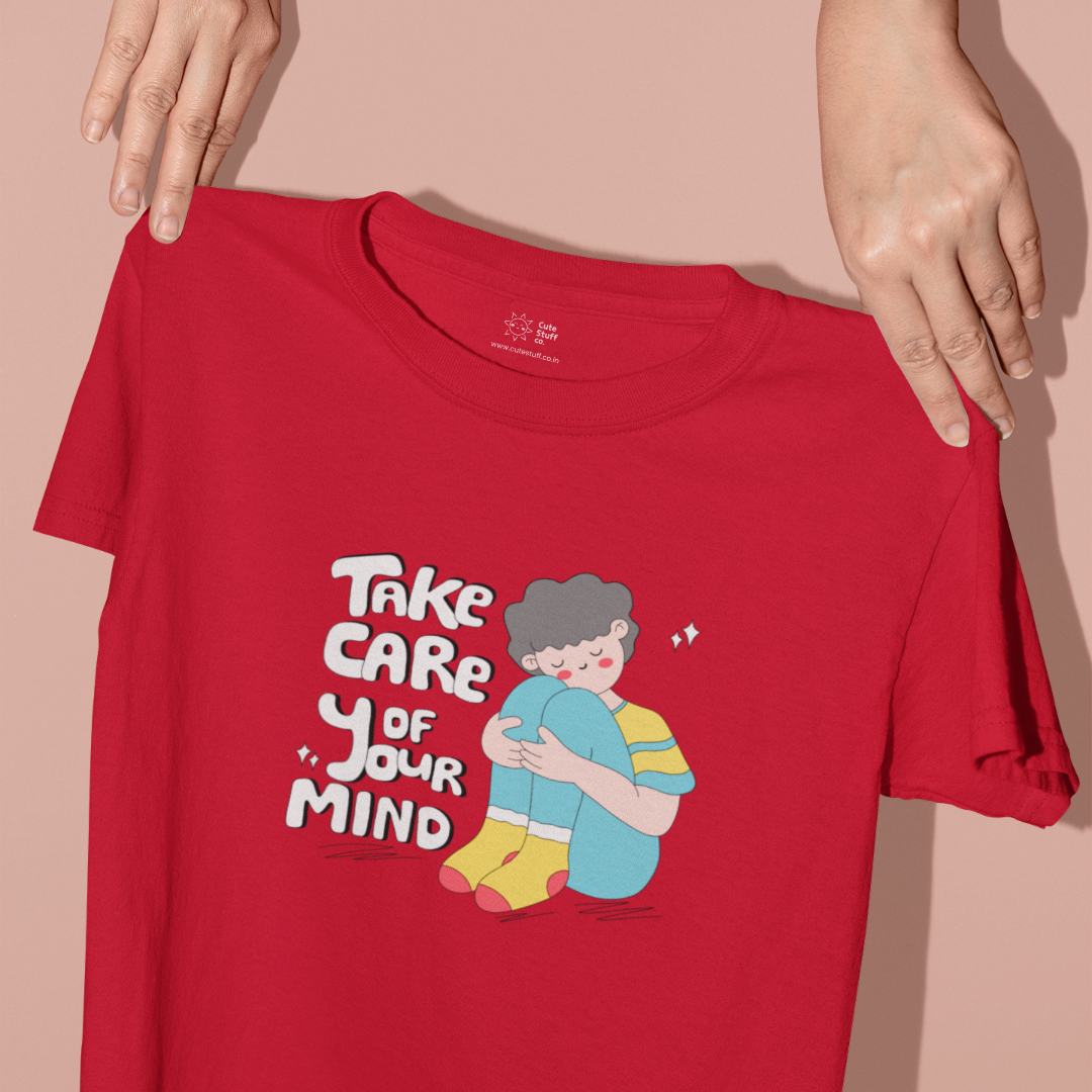 Take Care Of Your Mind Unisex Oversized T-shirts