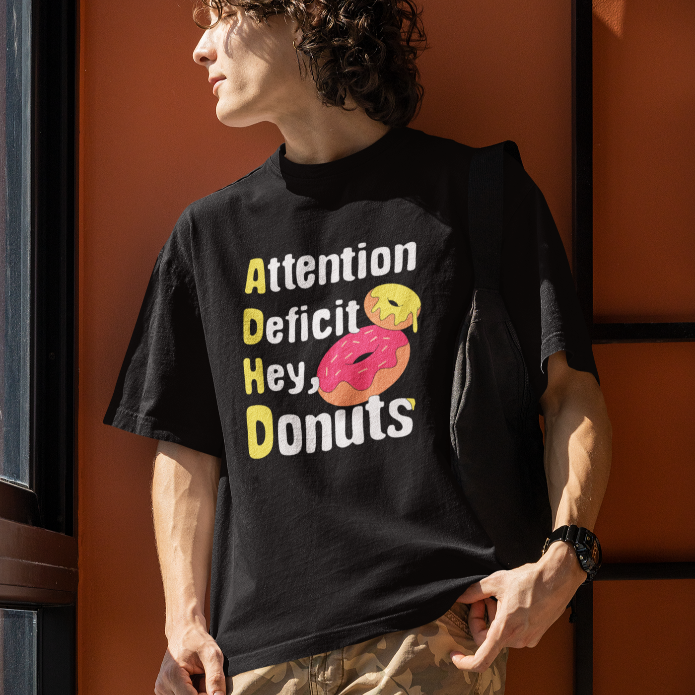 ADHD Unisex  Oversized T-shirts- 240 GSM heavy weight