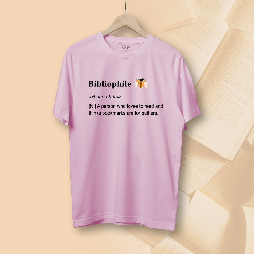 Bibliophile Unisex Oversized T-shirts