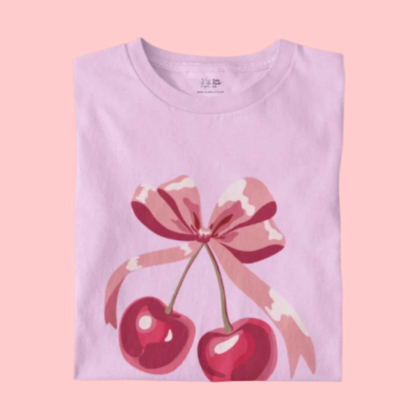 Bow And Cherry T-shirts