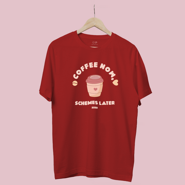 Coffee Now Oversized Tshirt- Unisex