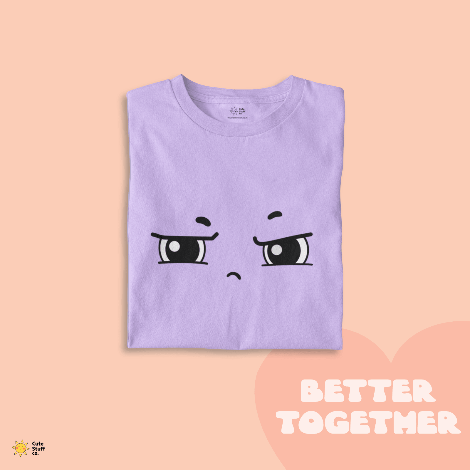 Cheeky Unisex Oversized T-shirts - Better Together