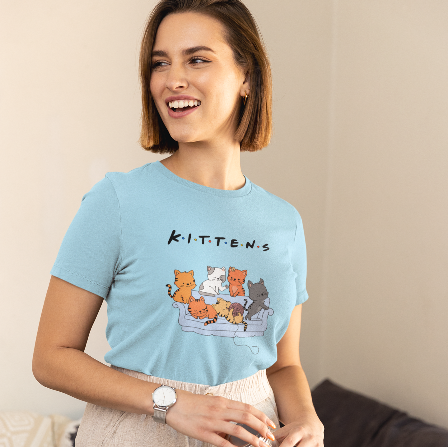 K.I.T.T.E.N.S  Friends T-shirts