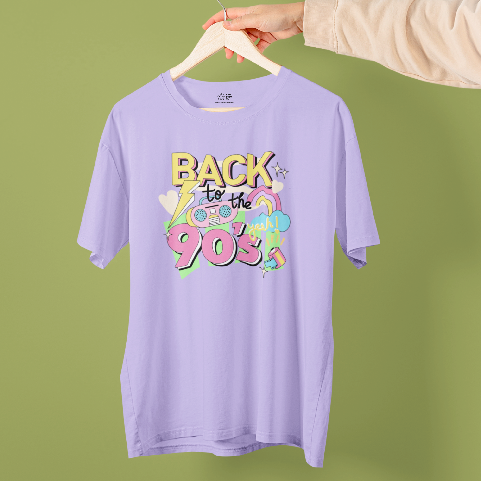 That 90's Kid Unisex Oversized T-shirts 240gsm- heavy weight