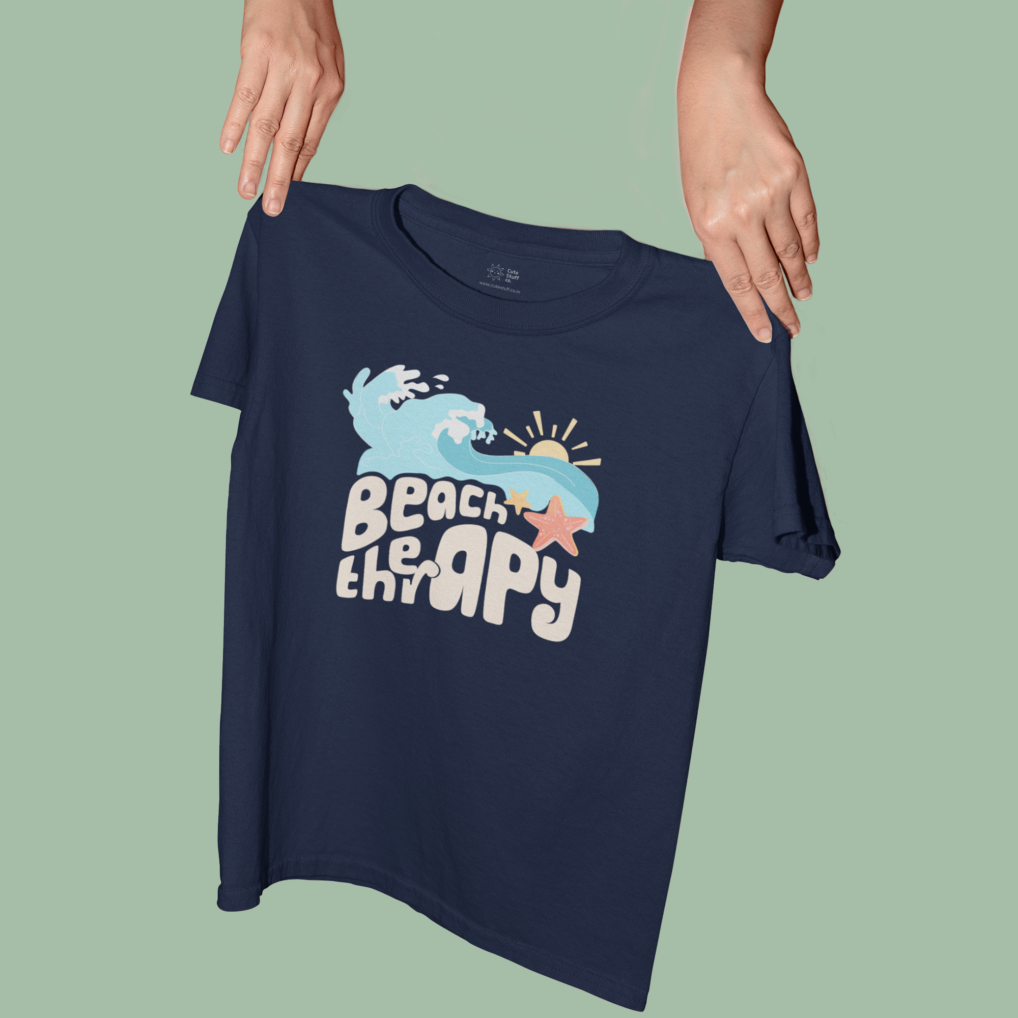 Beach Therapy Unisex Oversized T-shirts