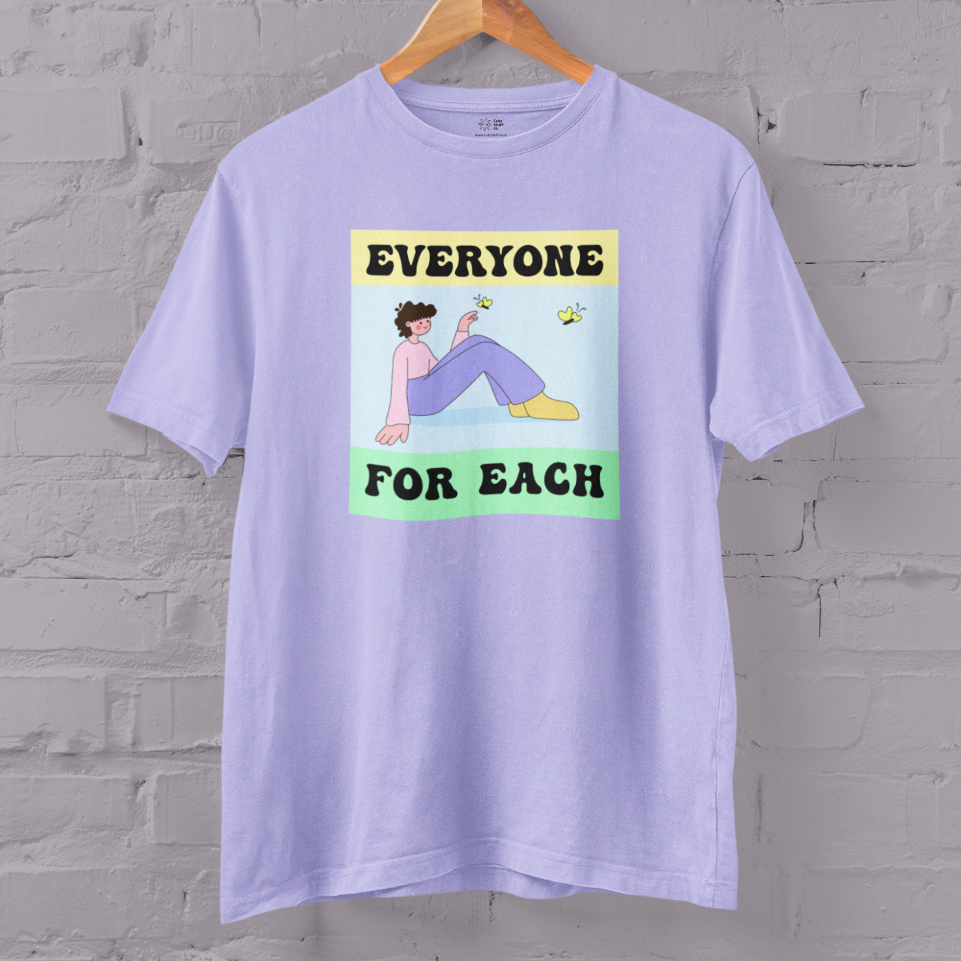 Everyone For Each Regular T-shirts - Unisex