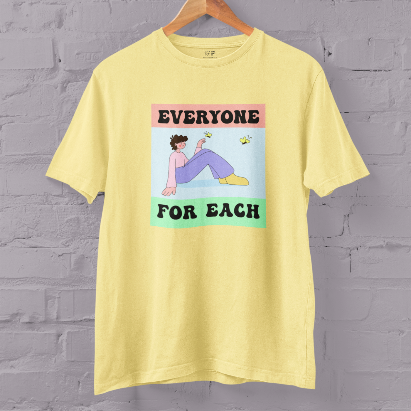 Everyone For Each Regular T-shirts - Unisex