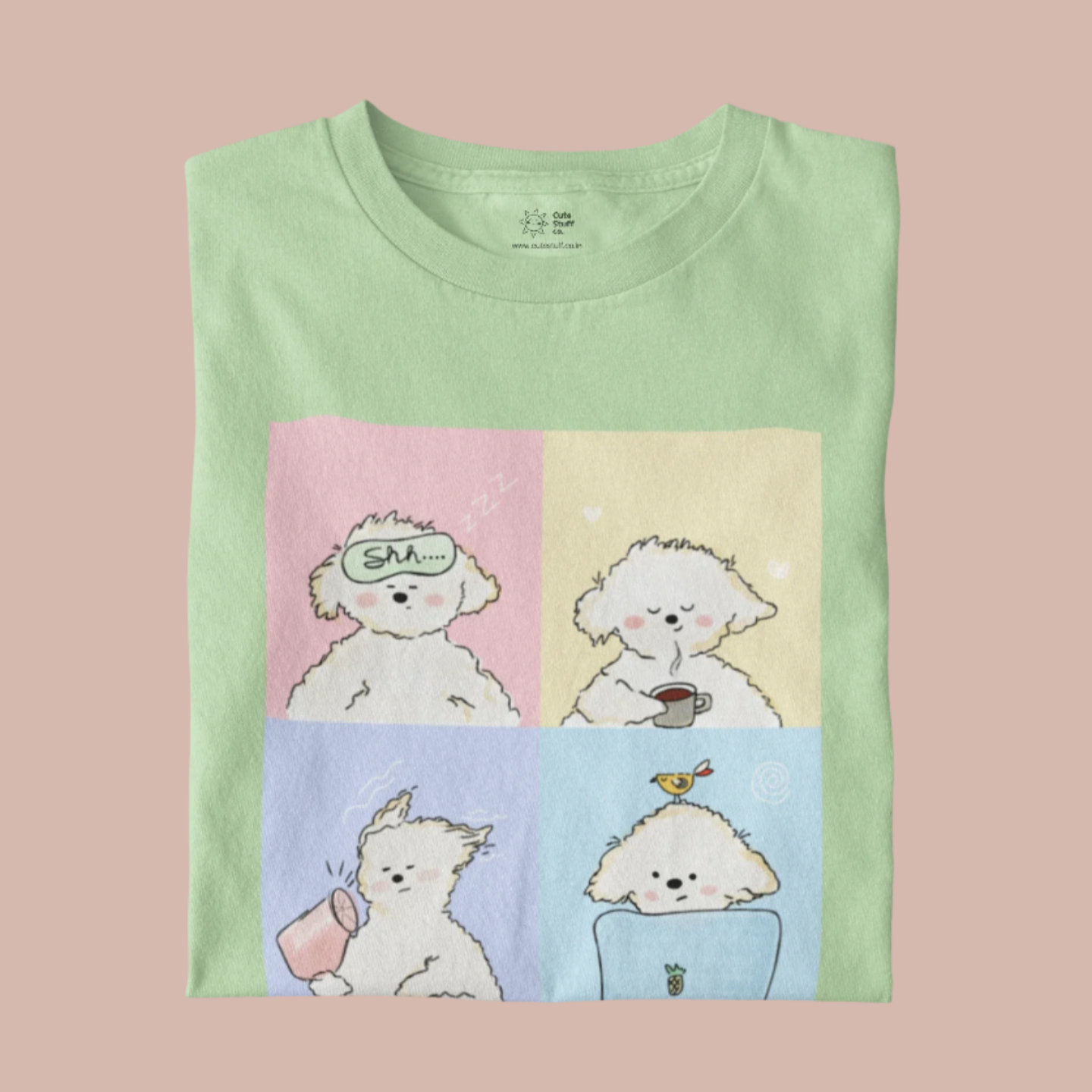 Fluff Ball Regular Fit T-shirts- UNISEX