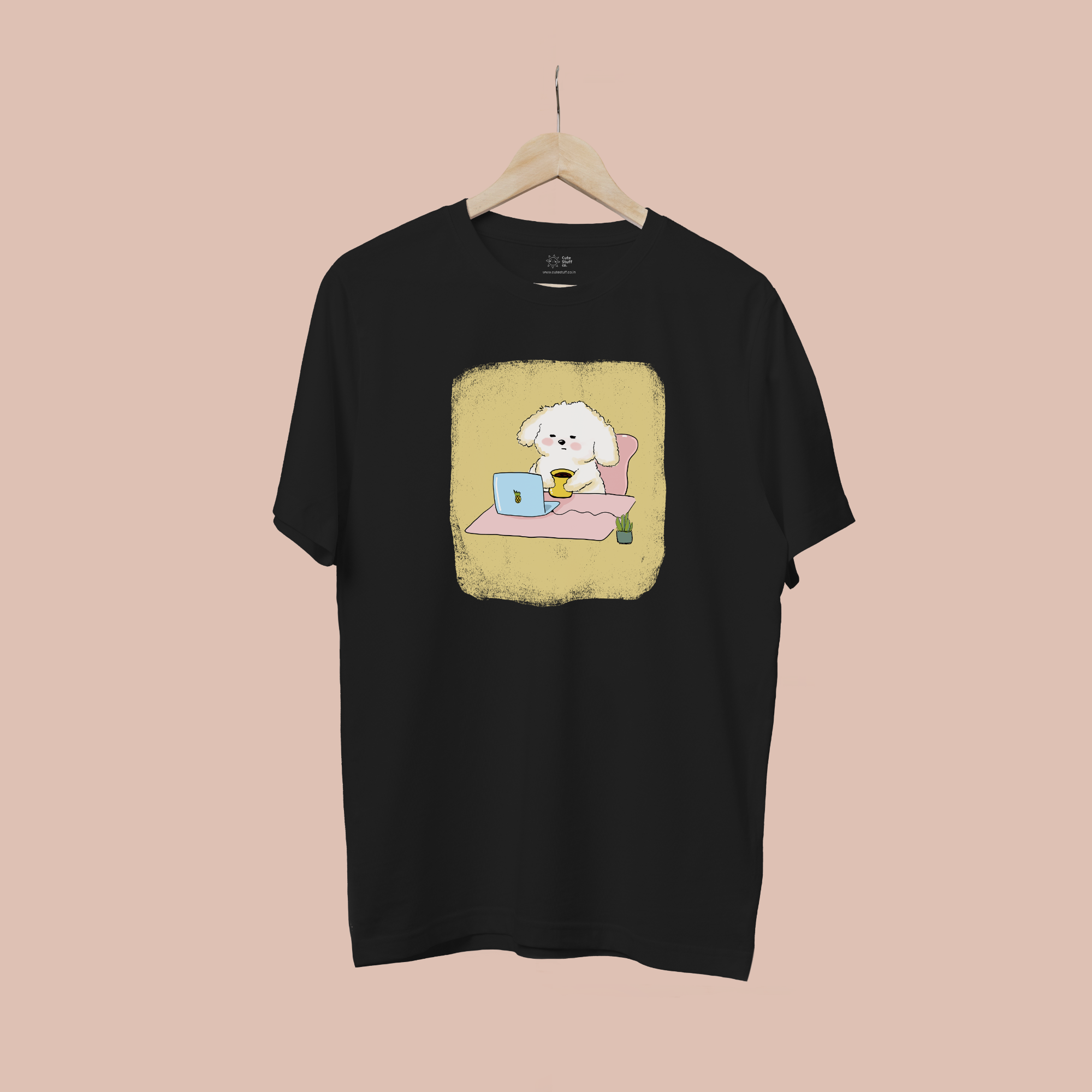 Fluff Ball Fluffing Unisex Oversized T-shirts