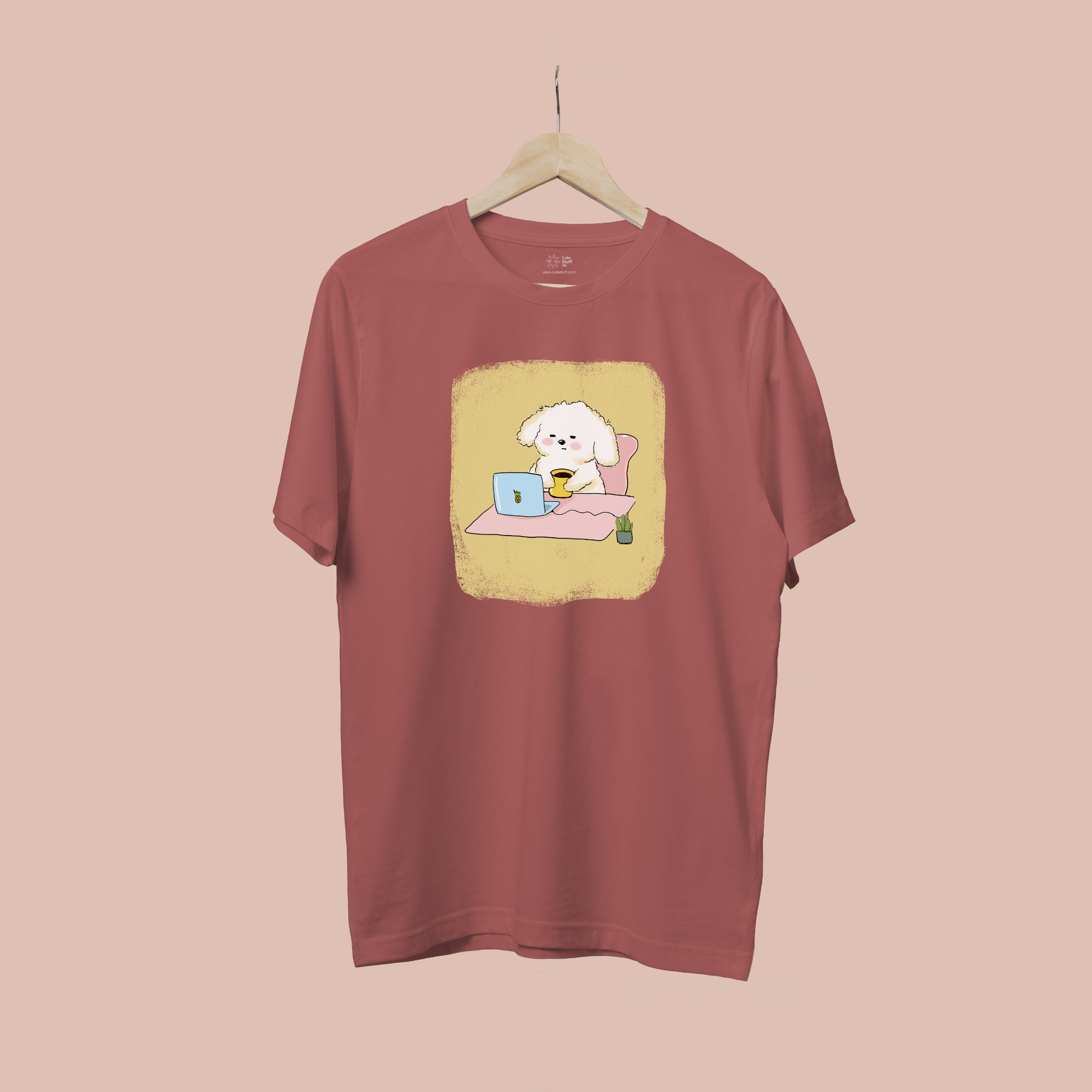 Fluff Ball Fluffing Unisex Oversized T-shirts