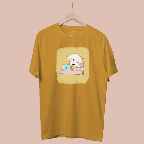 Fluff Ball Fluffing Unisex Oversized T-shirts