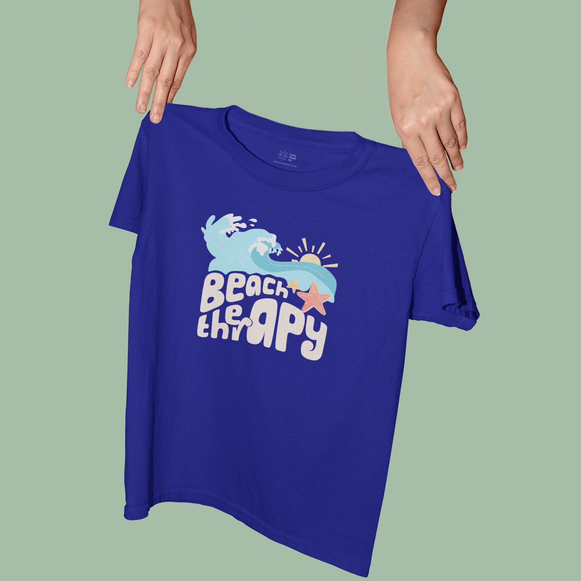 Beach Therapy Unisex Oversized T-shirts