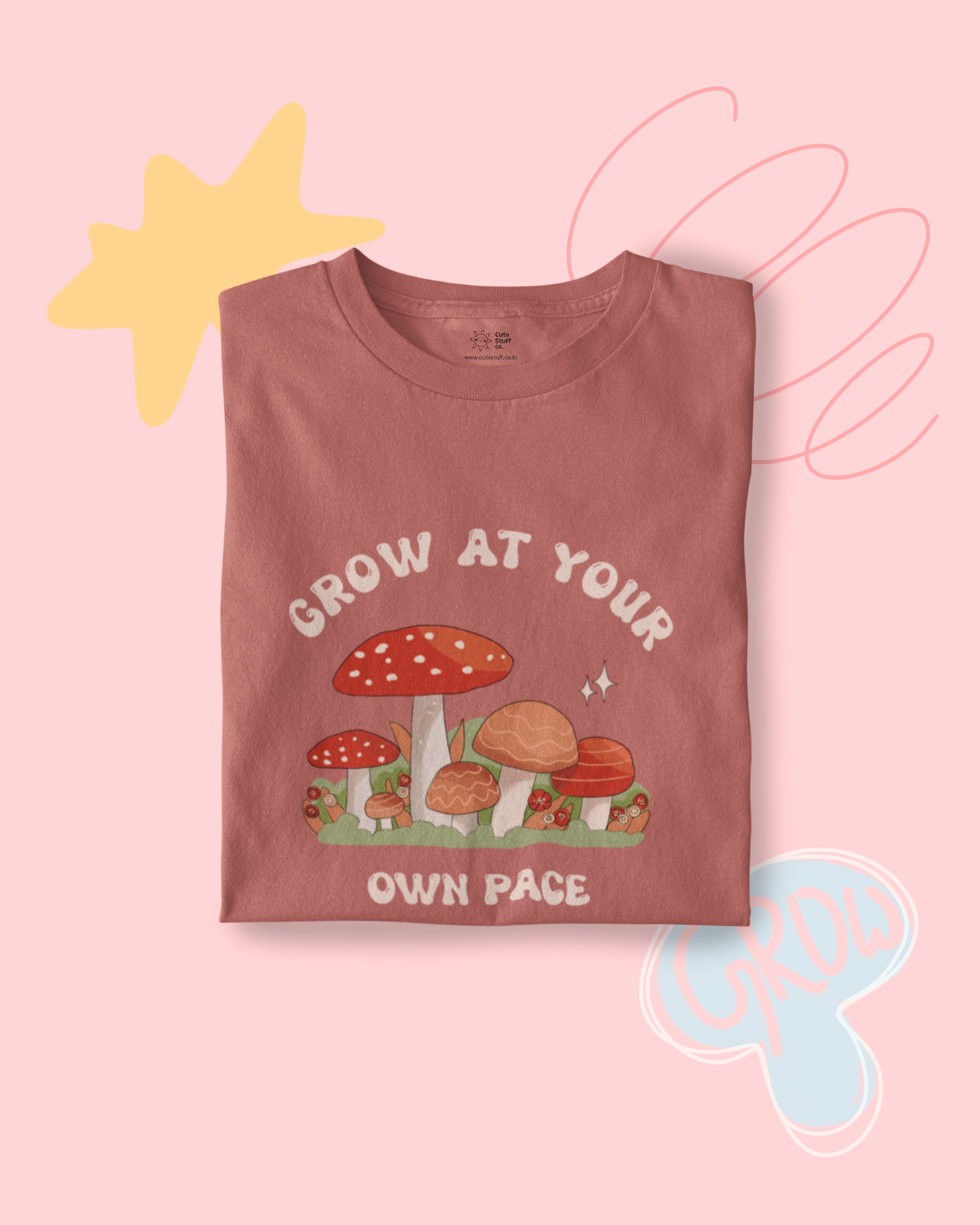 Grow At Your Own Pace Unisex T-shirts