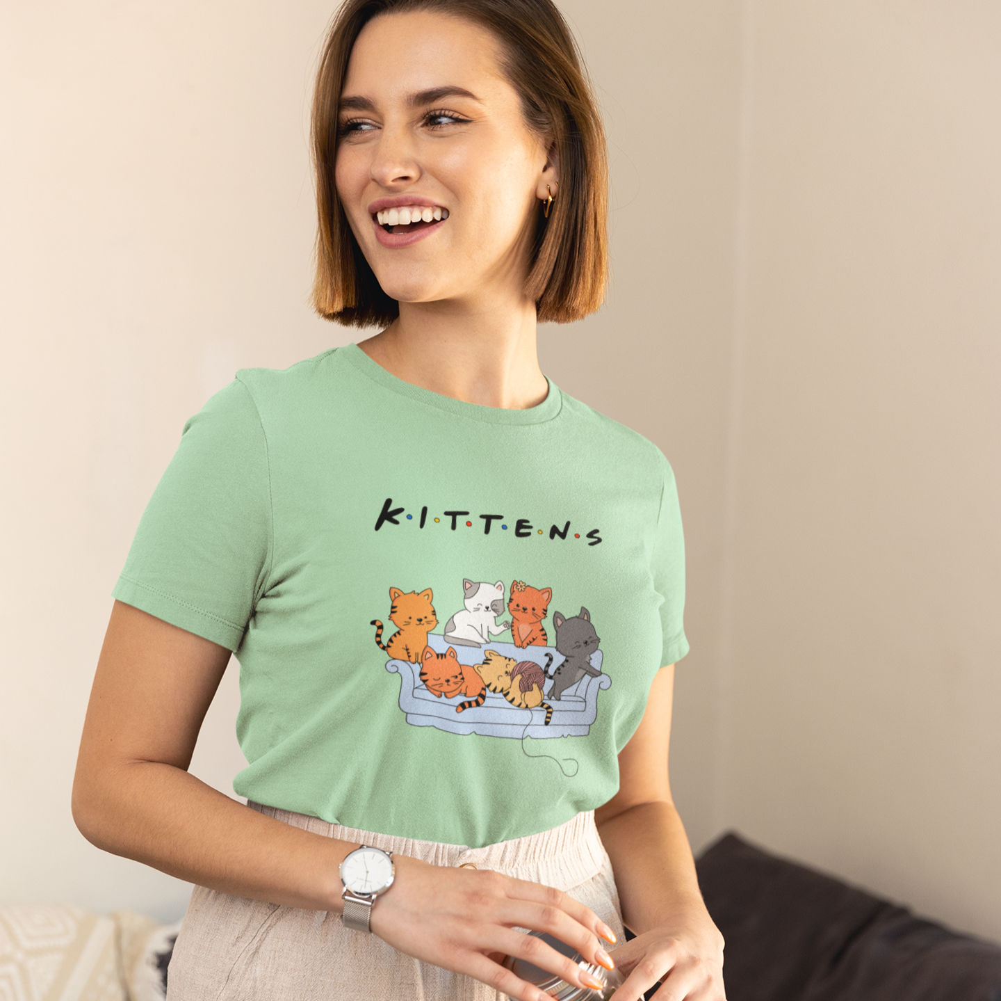 K.I.T.T.E.N.S  Friends T-shirts