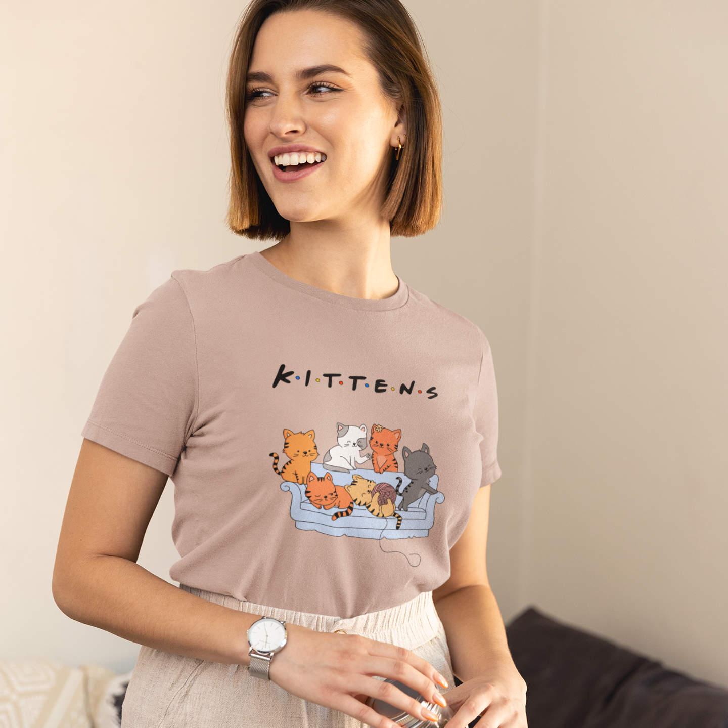 K.I.T.T.E.N.S  Friends T-shirts