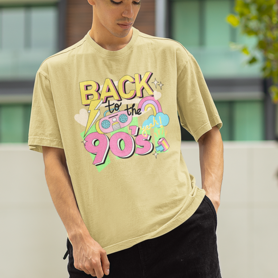 That 90's Kid Unisex Oversized T-shirts 240 GSM Heavy Weight