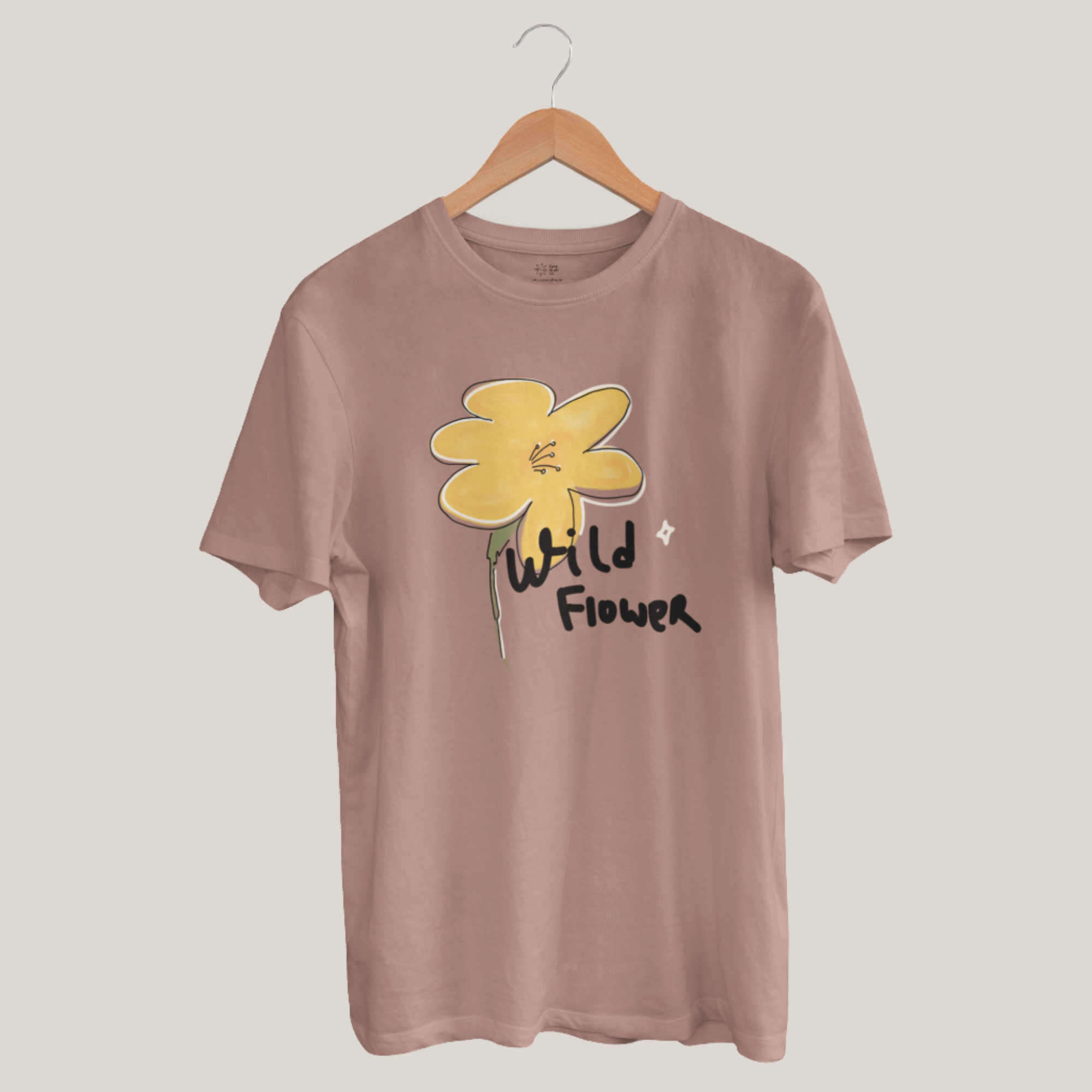 Wild Flower Unisex Tshirts- Regular Fit