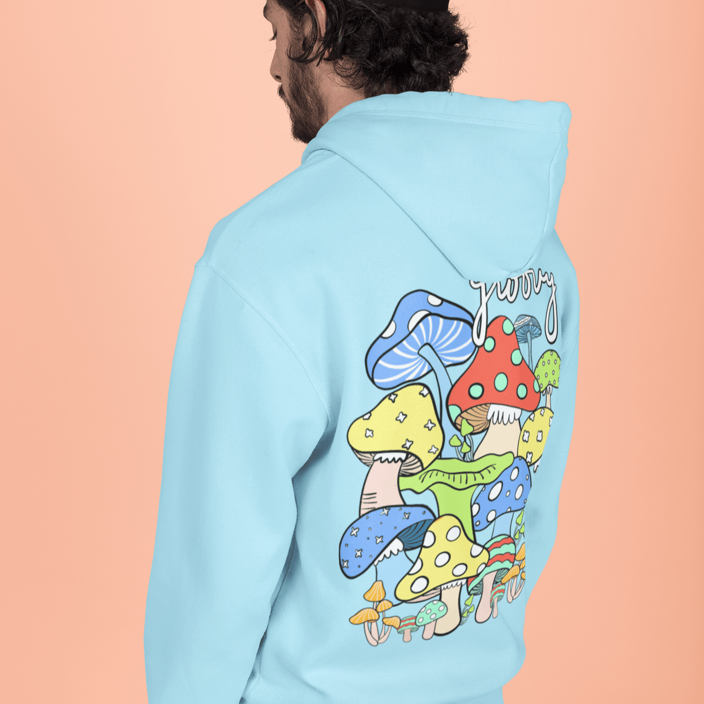 Groove blue cheap champion hoodie