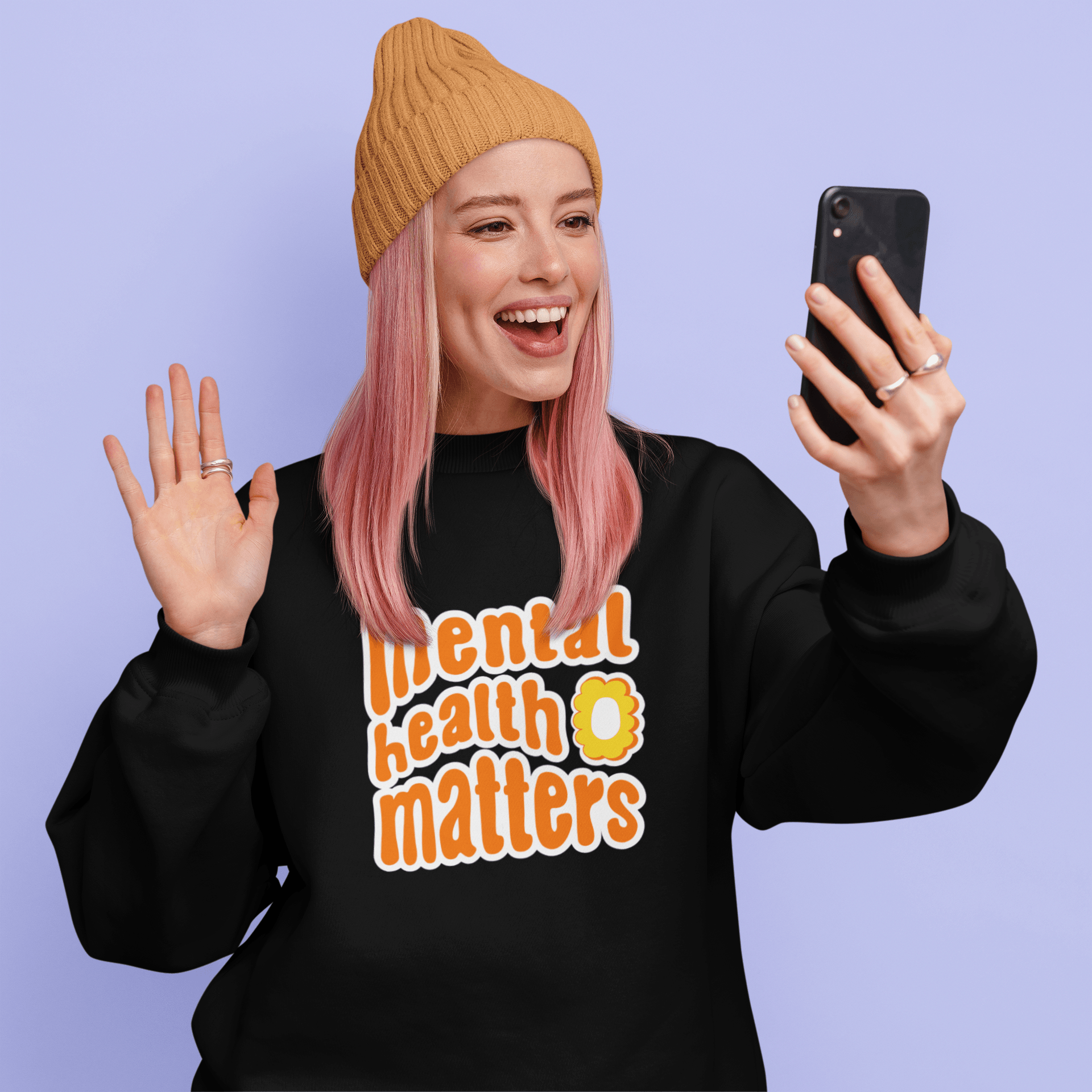 Mental Health Matters Sweatshirts- Unisex - Cute Stuff India