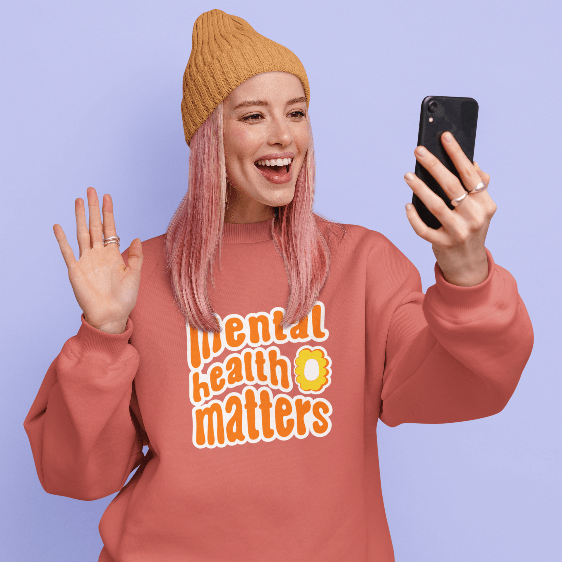 Mental Health Matters Sweatshirts- Unisex - Cute Stuff India