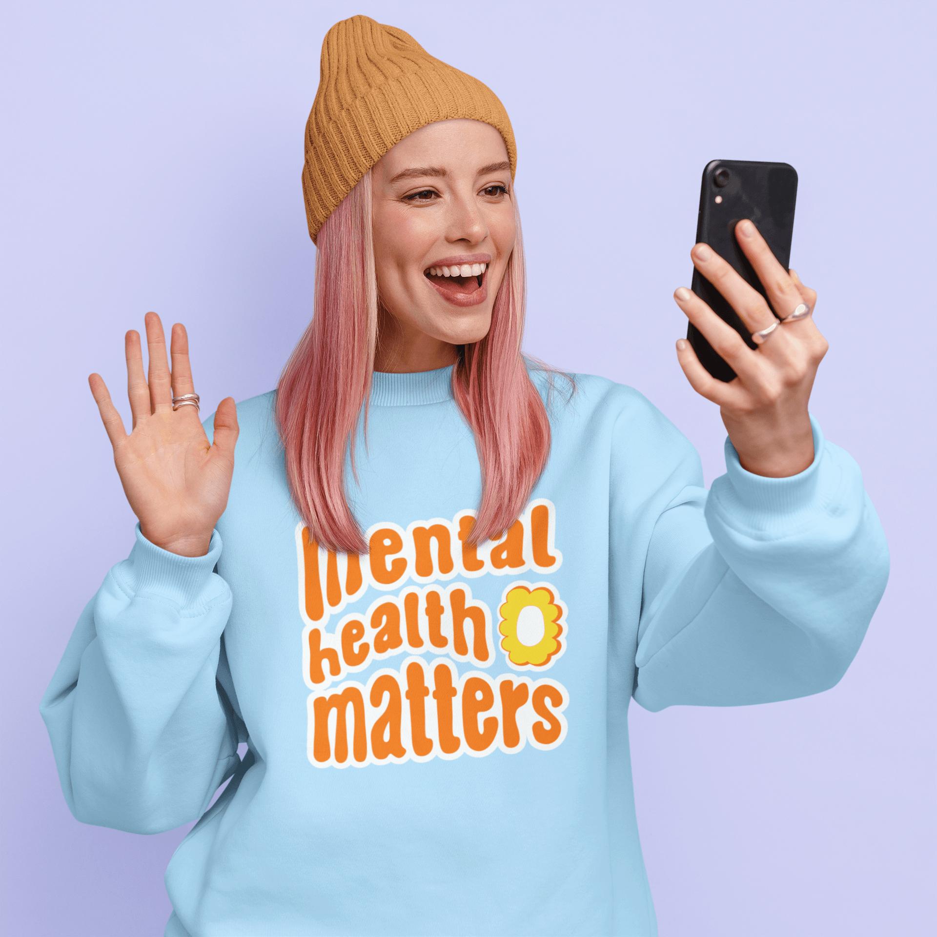 Mental Health Matters Unisex Sweatshirts - Cute Stuff India