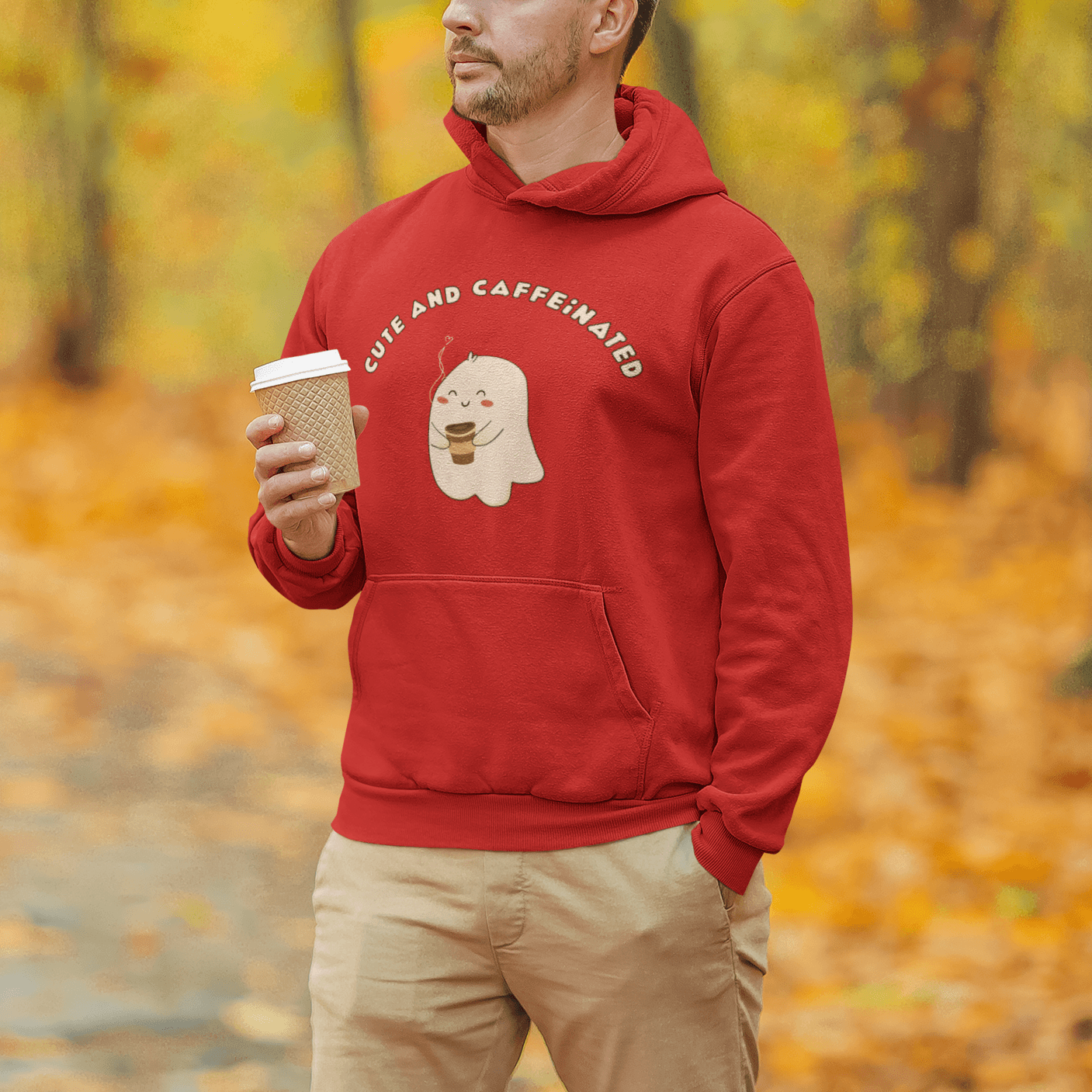 Cute and Caffeinated Unisex Hoodies - Cute Stuff India