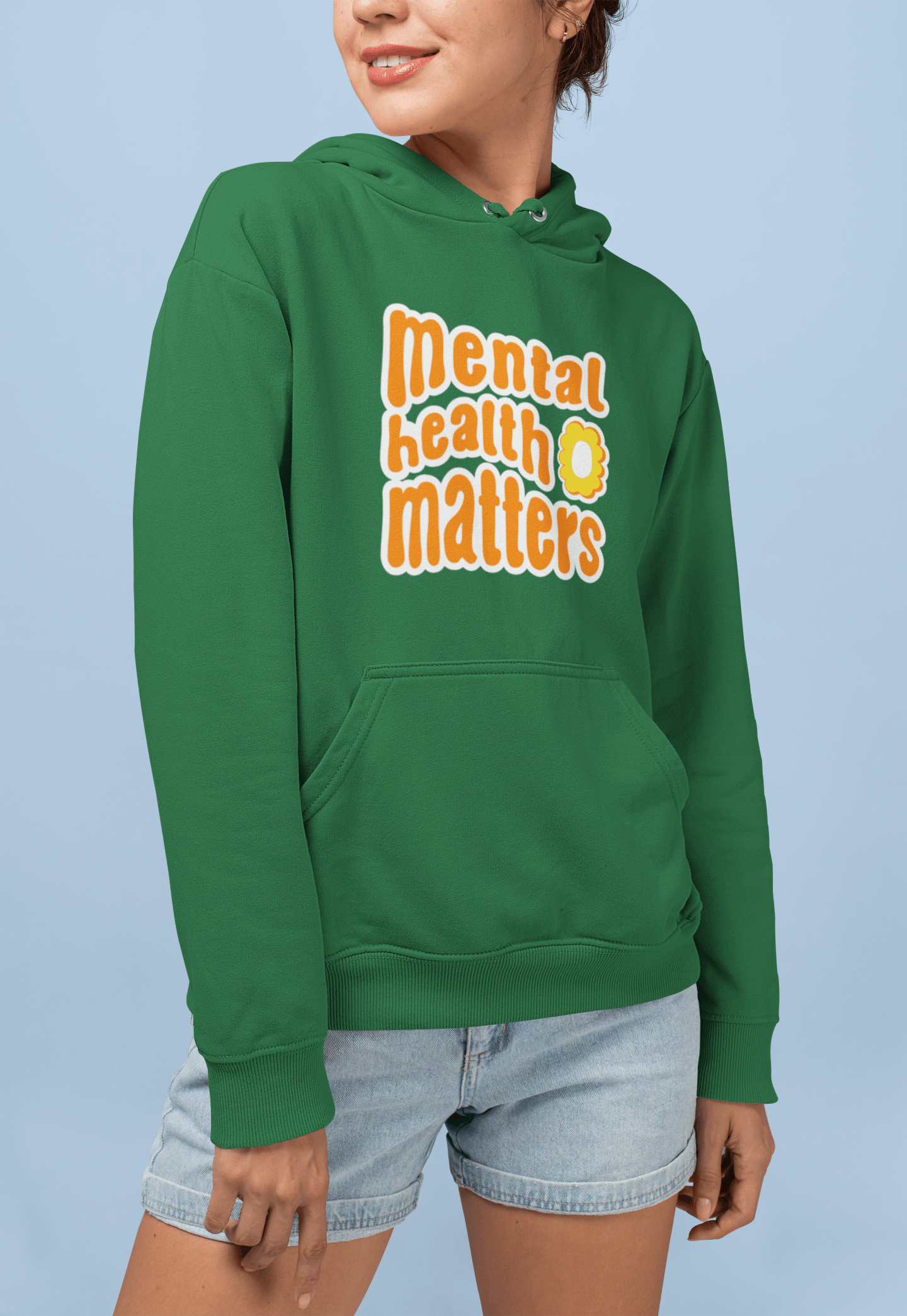 Mental Health Matters Hoodies - Unisex - Cute Stuff India