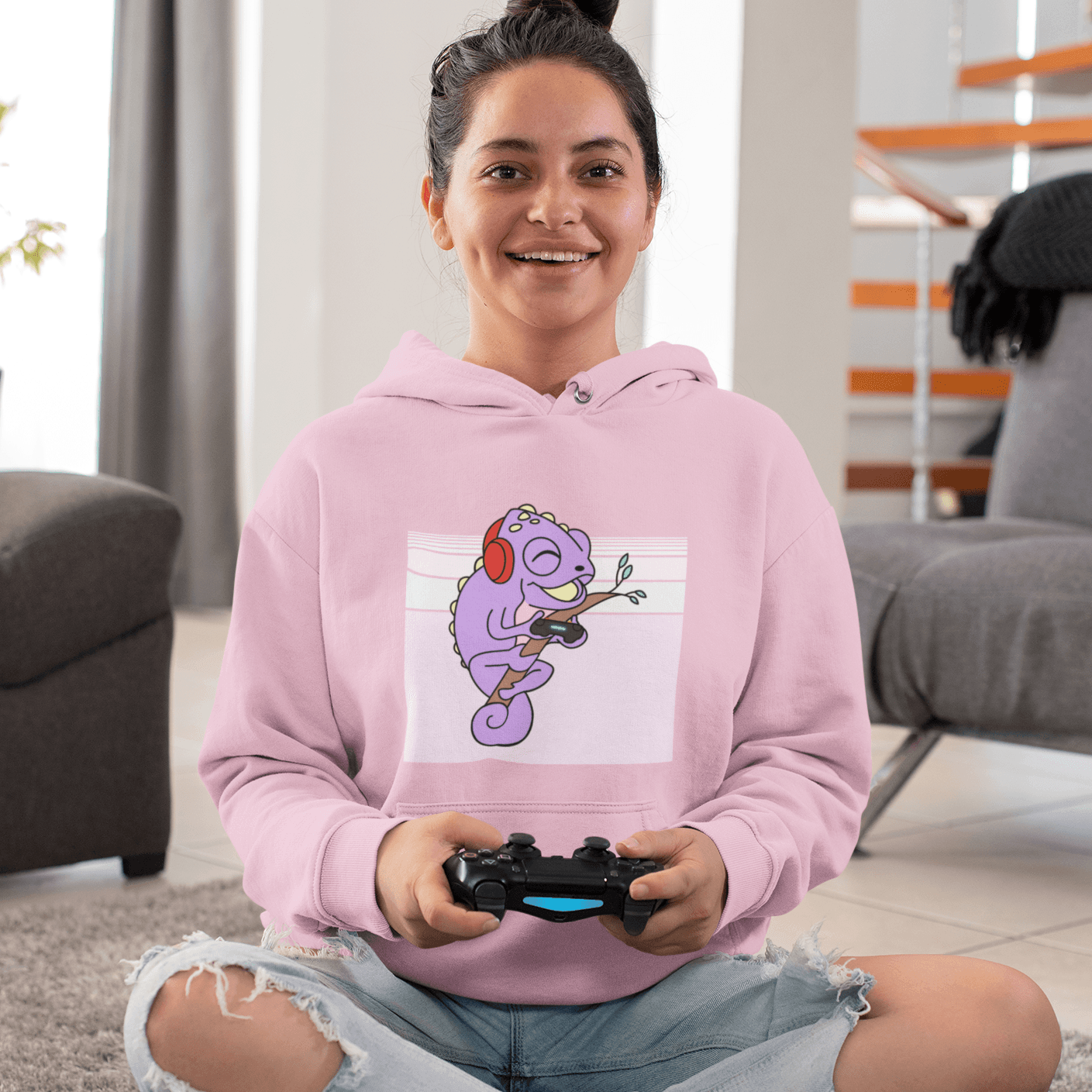 Game Night Unisex Hoodies Pastel Light Weight Cute Stuff Co
